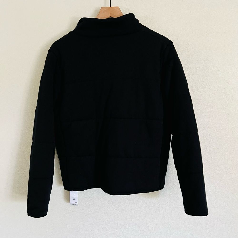Three Dots Women's Black Full Zip Puffer Jacket Size Medium NWT - Picture 2 of 8